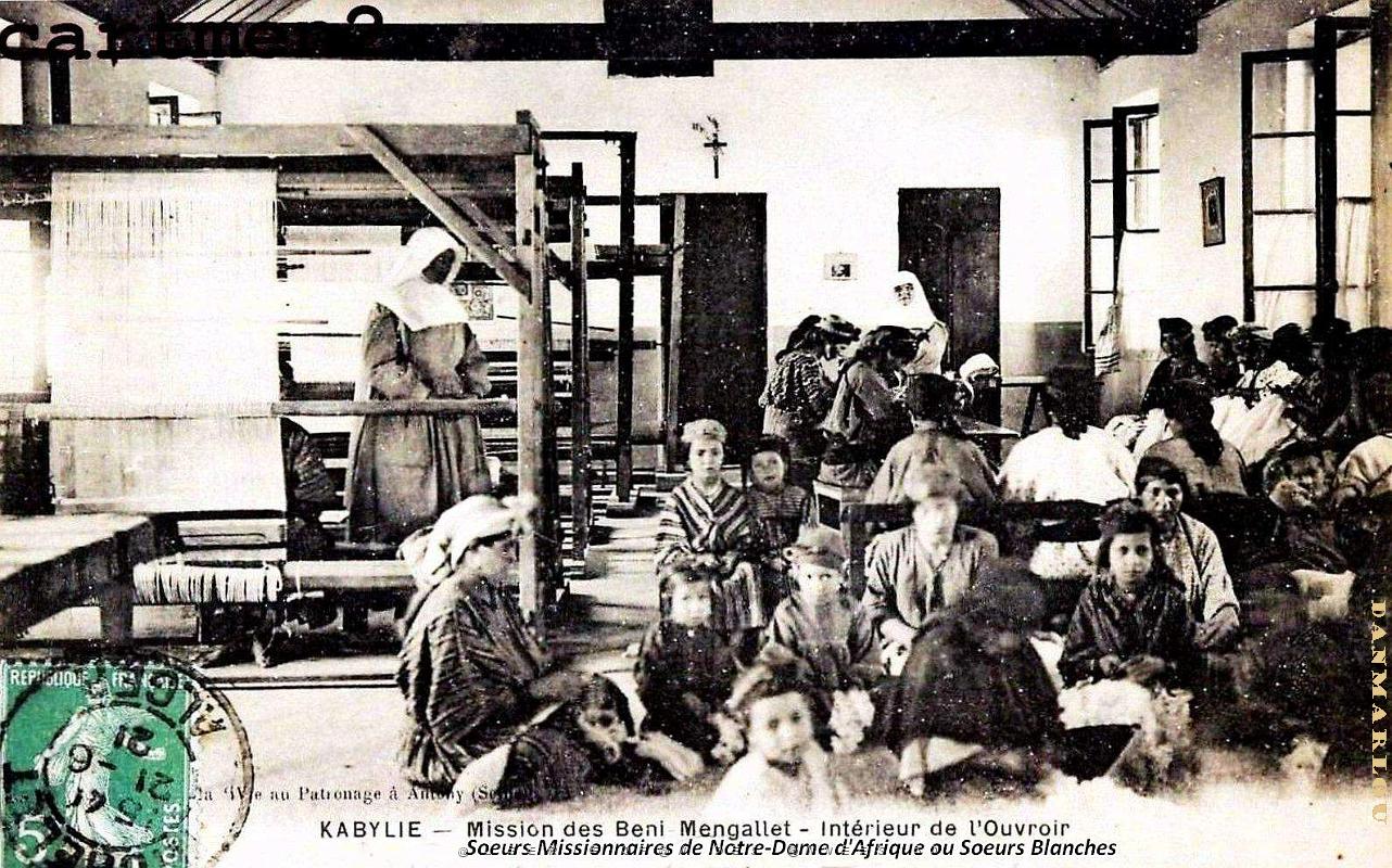 Beni- Menguellet - Kabylie - Ouvroir des Soeurs Missionnaires de N.D. d'Afrique ou Soeurs Blanches- 1921.jpg
